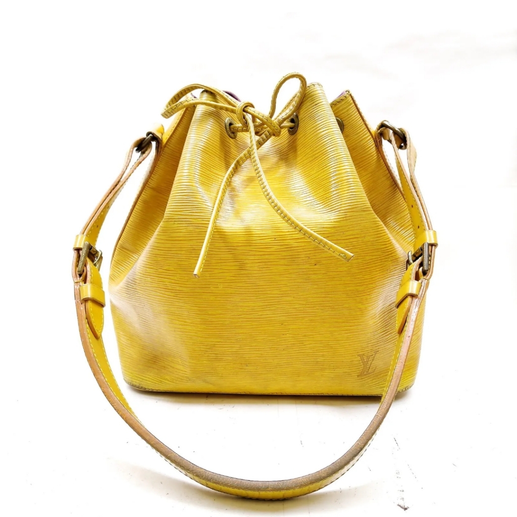 Louis Vuitton Lv Shoulder Bag M44109 Petit Noe Yellow Epi